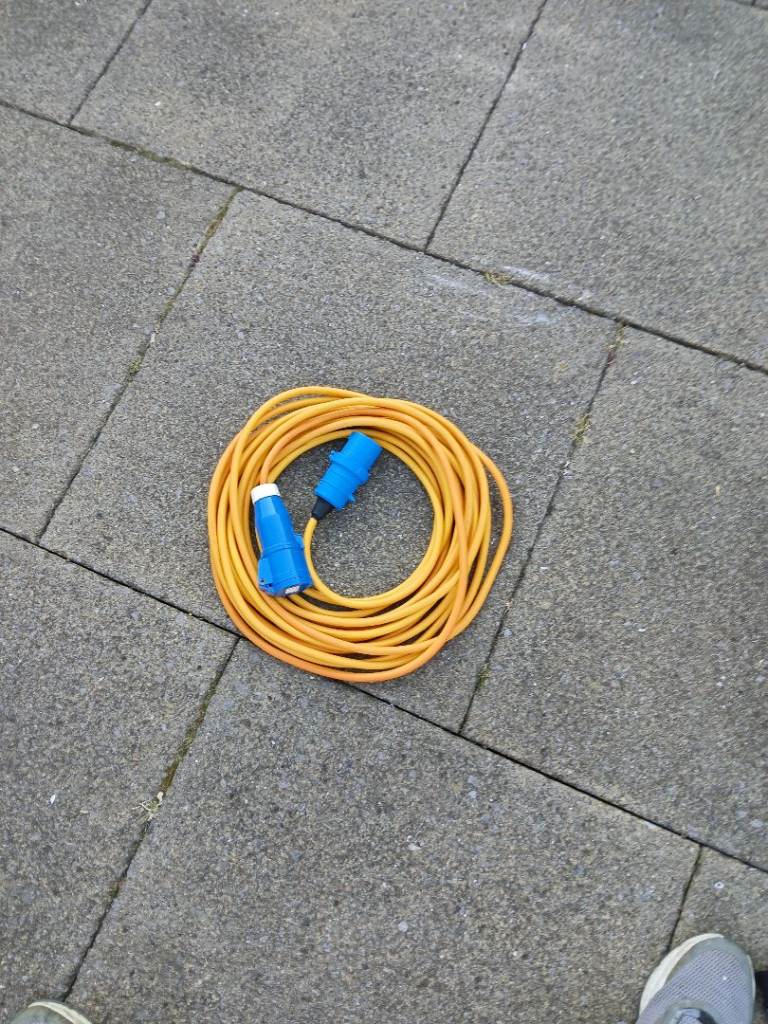 Caravan electric cable 