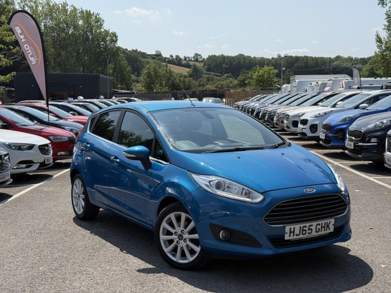 2015 FORD FIESTA 1.0 T EcoBoost Titanium ULEZ Petrol Manual 5 Door Blue