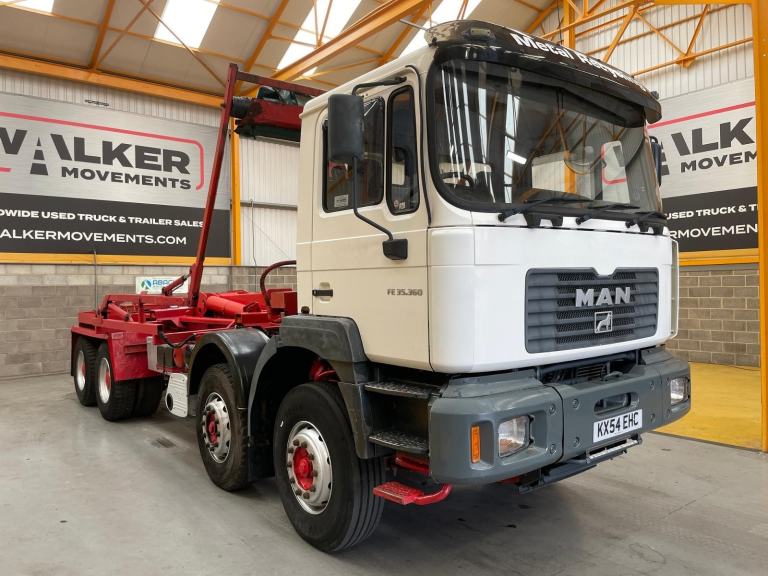 MAN FE 35.360 8X4 HOOKLOADER – 2004 – KX54 EHC