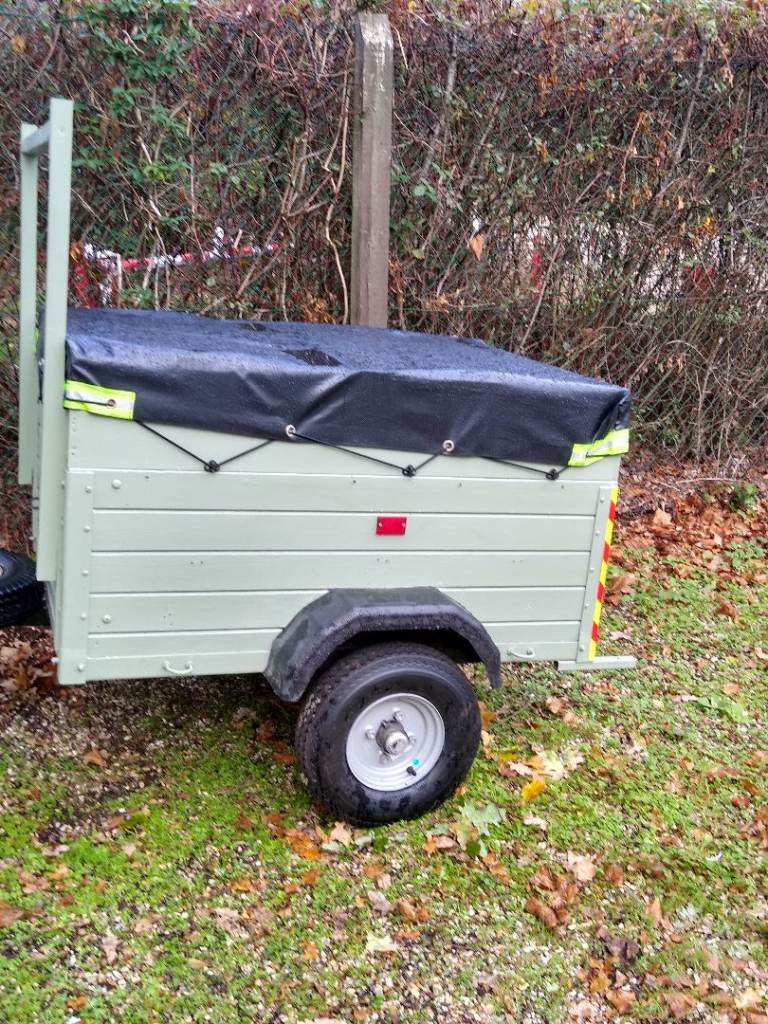 Car trailer 3ft x 4ft. High sided