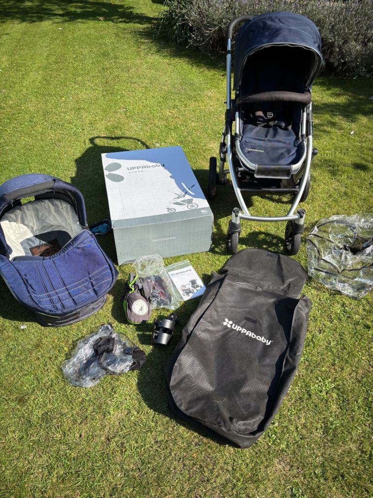 Uppababy vista pram system