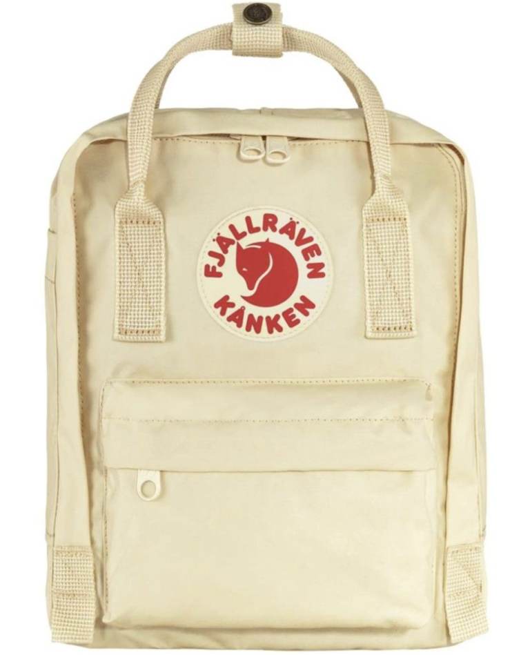 Fjallraven Kanken Mini Backpack Bag Rucksack Light Oak With Seat Pad New