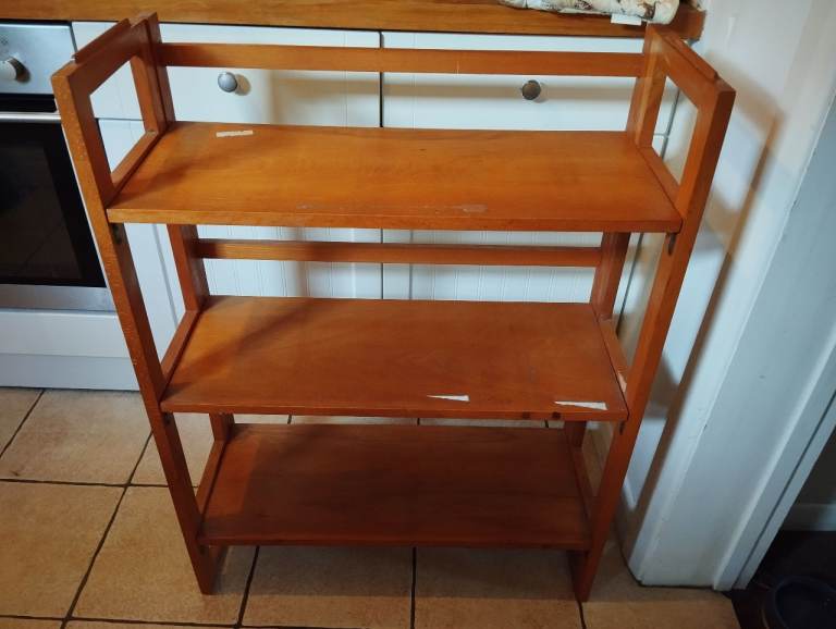FOLDING BOOKCASE Good Condition, 94 x.71 x 29 cm