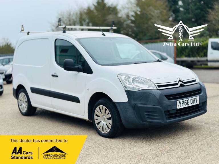 2016 Citroen Berlingo 1.6 BlueHDi 625 Enterprise L1 5dr PANEL VAN Diesel Manual