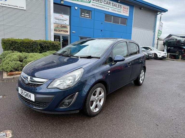 2012 Vauxhall Corsa 1.2 16V SXi Hatchback 5dr Petrol Manual Euro 5 (A/C) (85 ps)