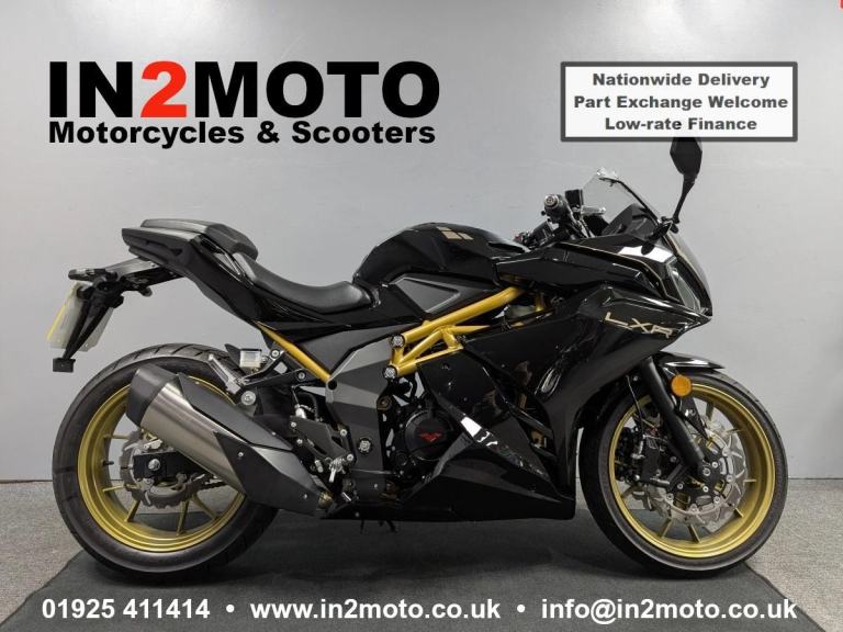 2026 (26) Lexmoto LXR 125 in Black/Gold