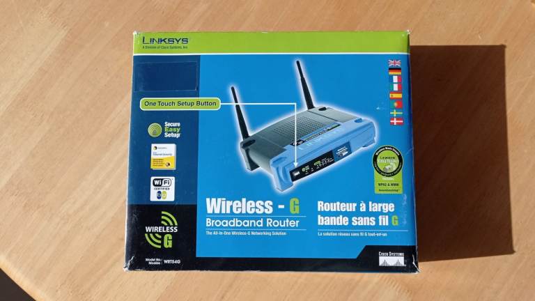 Linksys WRT54G Wireless router