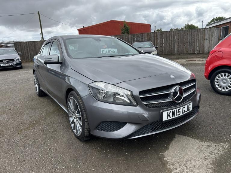 2015, MERCEDES-BENZ A CLASS 1.6 A180 SE Grey Auto Petrol
