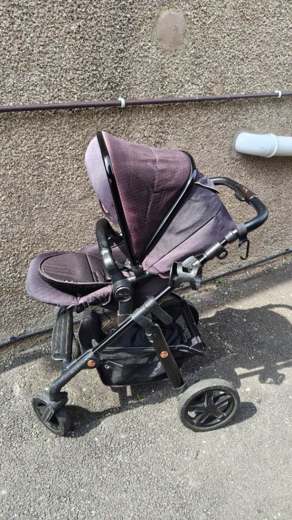 Silver Cross Pioneer Special Edition Pram Pushchair – Purple, Great Condition