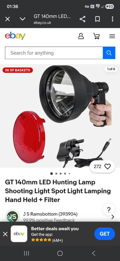 2 hunting lamps for sale 