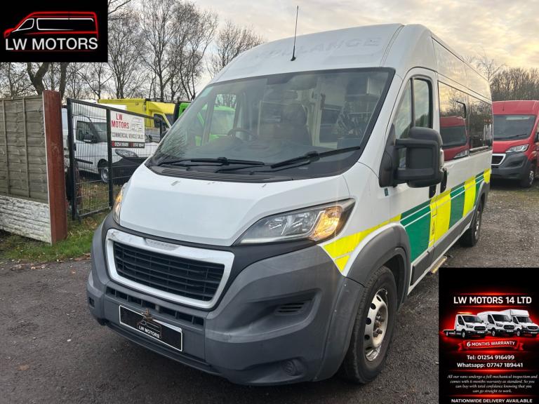 PEUGEOT BOXER 2.2 HDI 435 L3H2 LWB DIRECT EX AMBULANCE SERIVICS 2015 64 REG