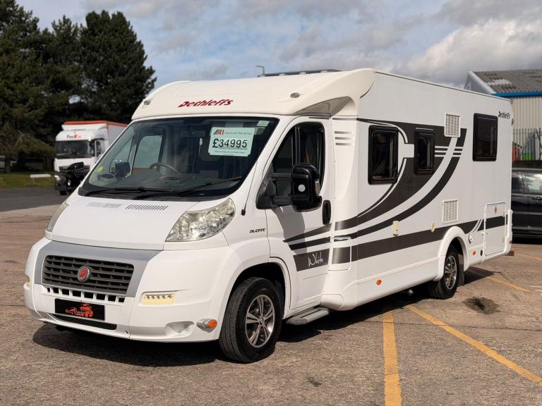 2012 FIAT DUCATO DETHLEFFS MAGIC EDITION WHITE 4 BERTH MOTORHOME WITH ISLAND BED