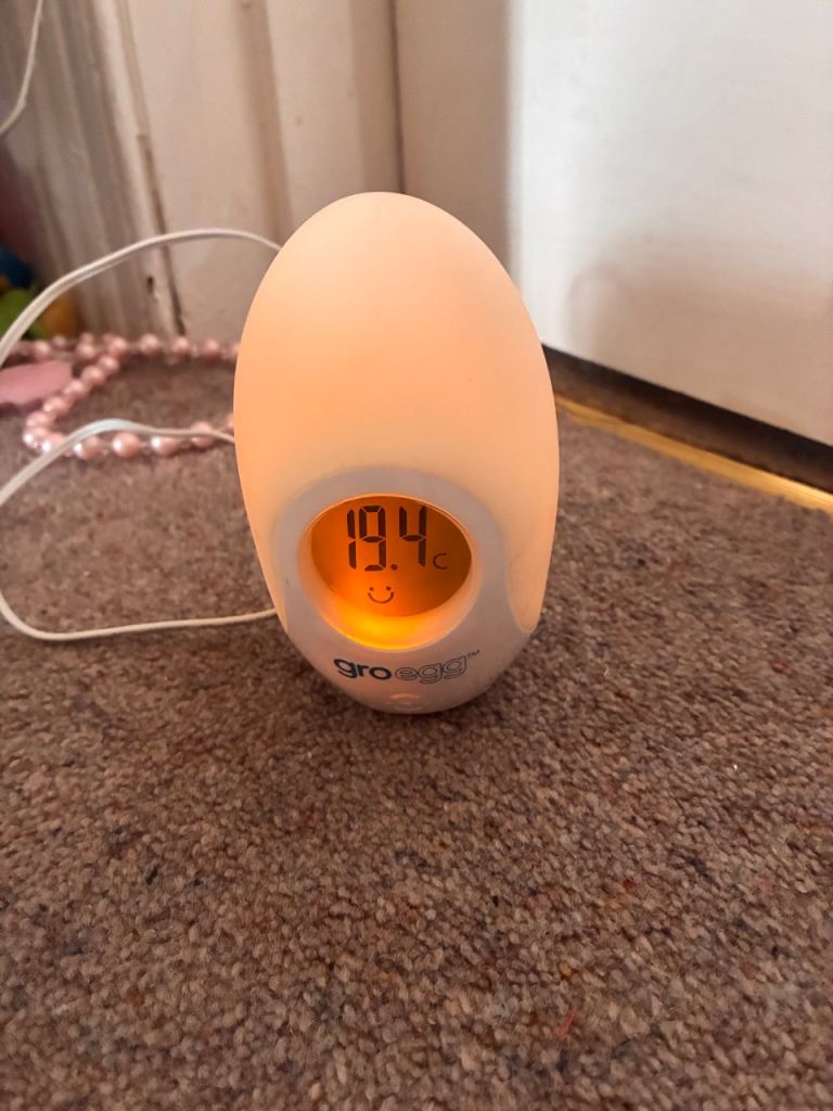 Fully working Gro egg room thermometer 