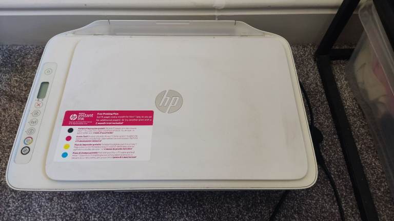 HP DeskJet 2622 Printer - Print/Scan/Copy - 2/3 Ink Included