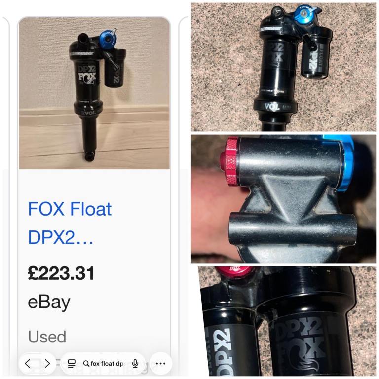 FOX Float DPX2 Mountain Bike Rear Shock – Good Condition