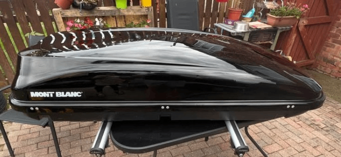 Mont Blanc 450 Litre Roof Box - Black