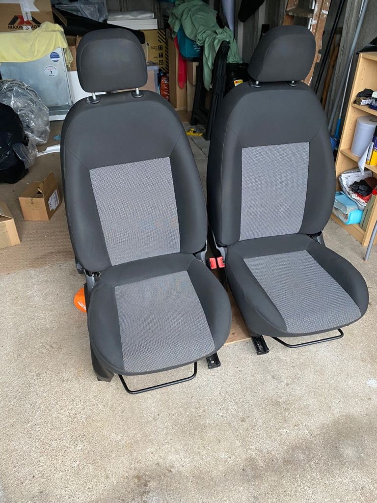 Fiat mk2 Doblo/Vauxhall Combo van front seats (pair)