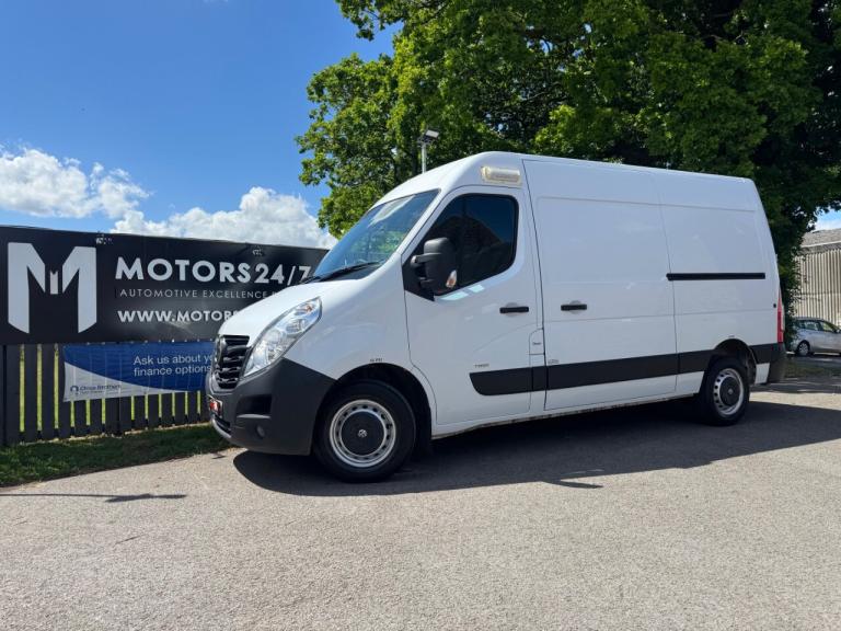 Vauxhall Movano MOVANO 2.3 Turbo D 135ps H2 L2 MEDIUM FWD DIESEL VAN+BIG