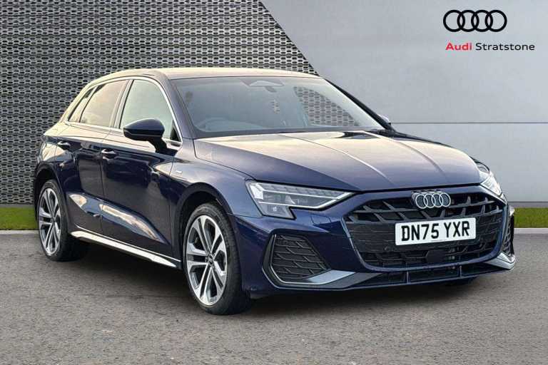 2025 Audi A3 1.5 TFSI e 204 S Line 5dr S Tronic Hatchback Plug-In Hy Automatic
