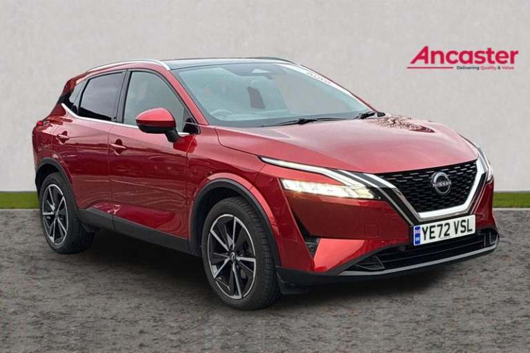 2022 Nissan Qashqai 1.3 DiG-T MH 158 Tekna 5dr Xtronic Automatic Hatchback Petrol Automatic