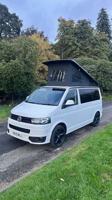2015 VW Transporter T5.1 2.0 TDI SWB Campervan 4 Berth • 5 Belted Seats • Prof. 2021 Conversion