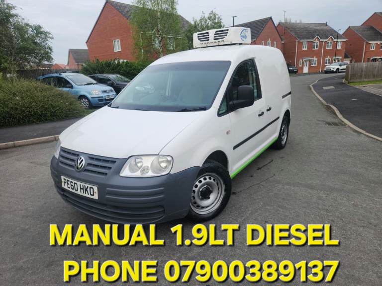 VW CADDY REFRIGERATED PANEL VAN 1.9LT DIESEL MANUAL VERY TIDY LOW GENUINE MILES 