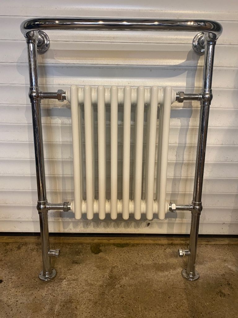 Vintage style Chrome Towel Radiator - Good Condition