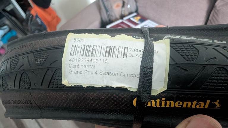 Continental Grand Prix 4 Season Clincher Tyre 700x25mm – NEW
