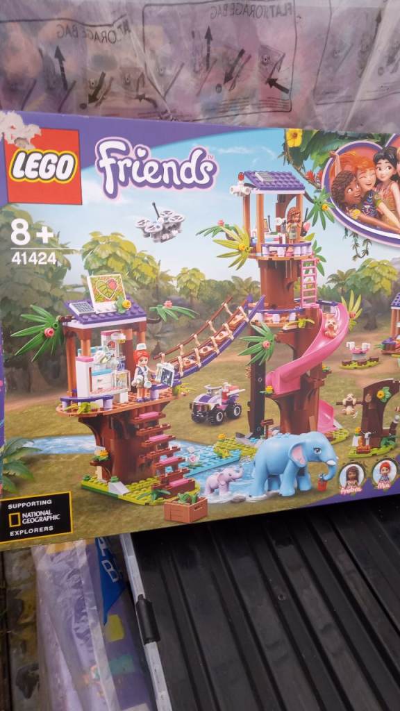 Lego 41424 friends jungle rescue base 