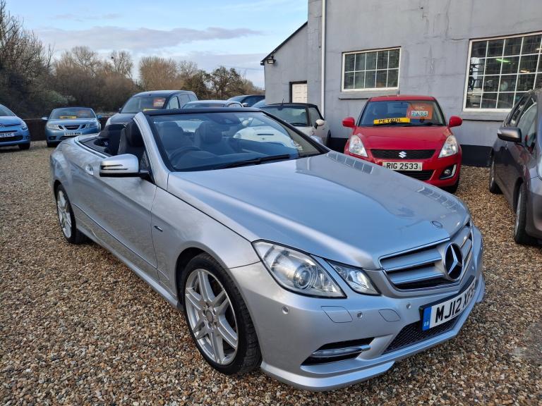 2012 Mercedes-Benz E Class 2.1 E220 CDI BlueEfficiency Sport Cabriolet 2dr