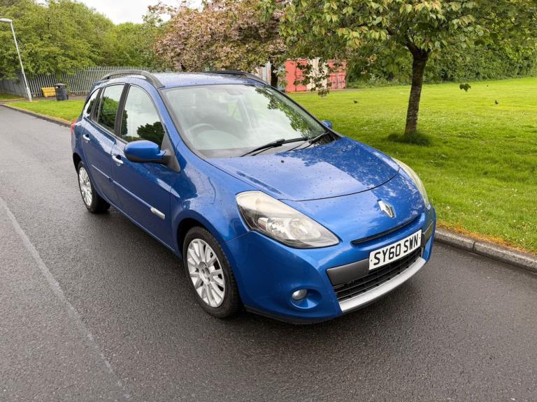 RENAULT CLIO DYNAMIQUE 1.5L DCI TOMTOM (2010) £35 tax full year mot estate