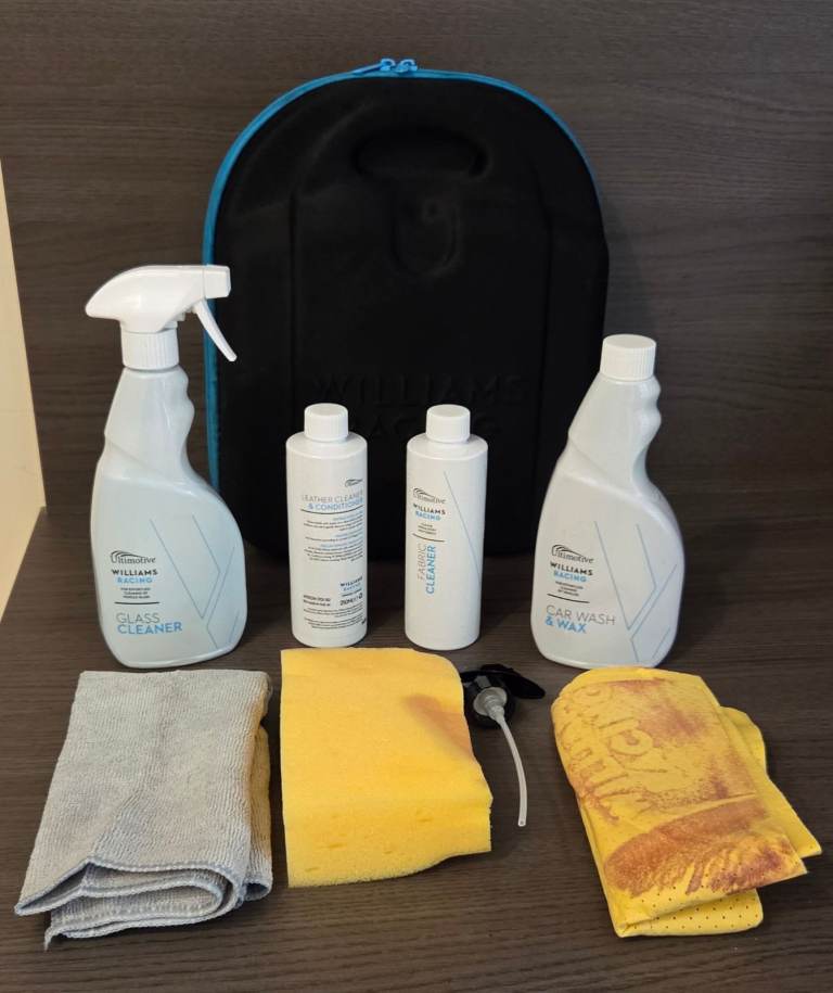 Williams Racing Car Care Kit