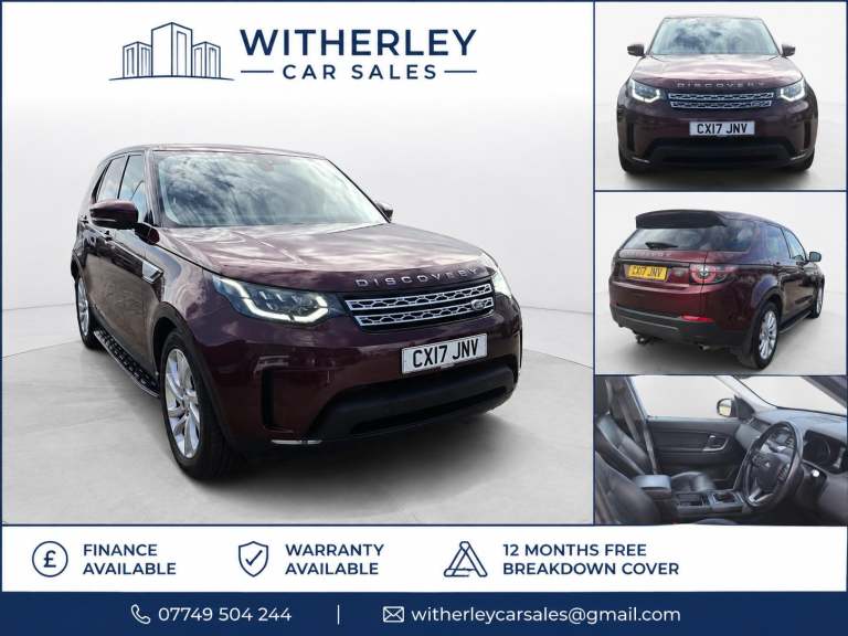 2017 Land Rover Discovery 2.0 SD4 HSE SUV 5dr Diesel Auto 4WD Euro 6 (s/s) (240