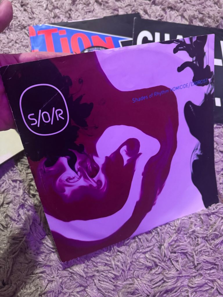 6 rare RAVE records - vinyl 