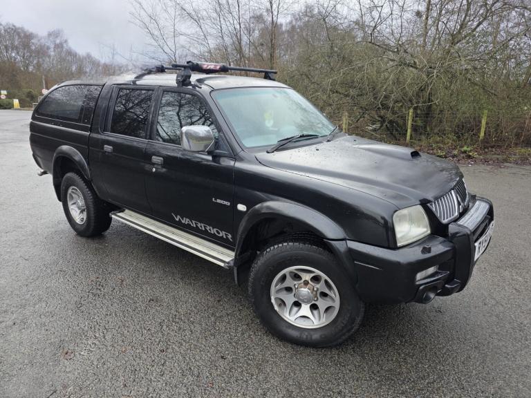 2004 Mitsubishi L200 Double Cab TD Warrior 4WD 113Bhp PICK UP Diesel Manual