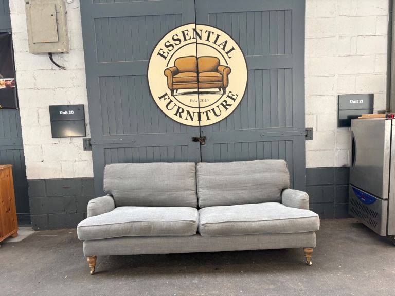 Laura Ashley grey sofa, FREE DELIVERY 