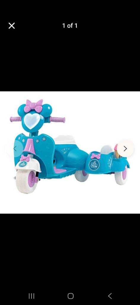 6V Battery Powered Kids Ride on Motorbike with Detachable Sidecar
