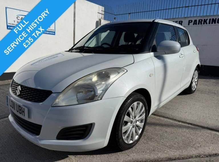 2011 11 SUZUKI SWIFT 1.2 SZ3 HATCHBACK 5DR PETROL MANUAL EURO 5 (94 PS)