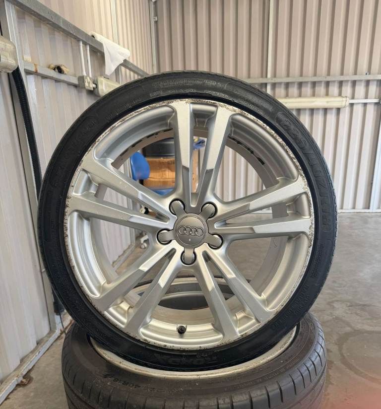 . Audi A3 18'' Alloy wheels 8V0601025BC 5x112 57.1cb Genuine OEM set with tyres