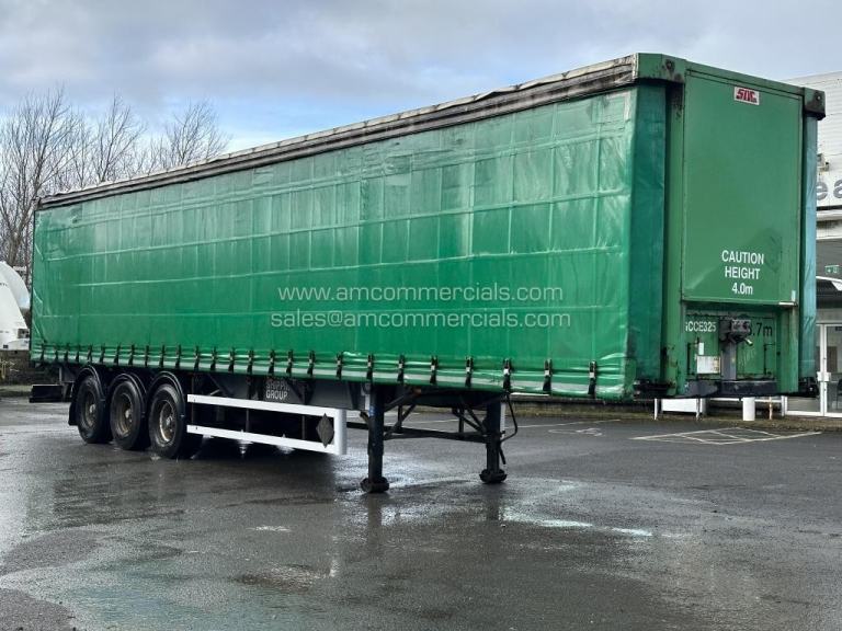 SDC CURTAINSIDE EUROLINER 4000MM TRI AXLE TRAILER