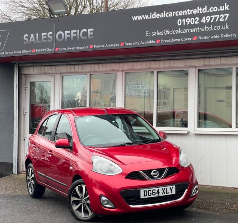2014 Nissan Micra 1.2 DIG-S Tekna Hatchback 5dr Petrol CVT Euro 5 (s/s) (98 ps) Hatchback Petrol ...