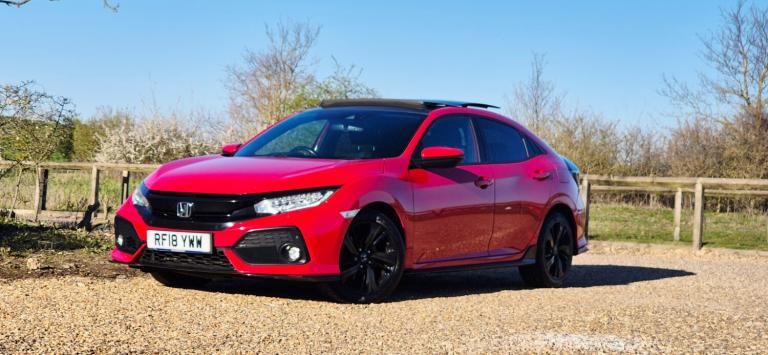2018 Honda Civic 1.5 VTEC Turbo Sport Plus 5dr CVT HATCHBACK Petrol Automatic