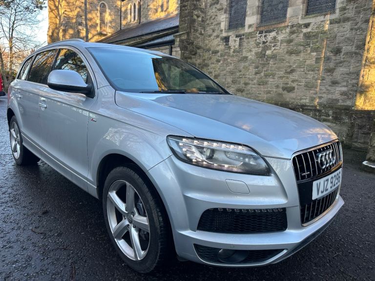 LATE 2013 AUDI Q7 3.0 S LINE QUATTRO V6 AUTO 205 BHP 7SEATS✅NEW MODEL✅TOP SPEC!✅FINANCE!✅SERVICED