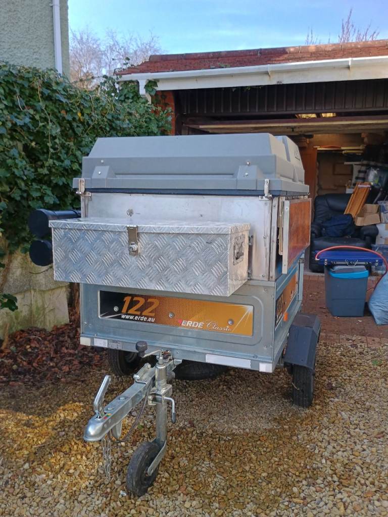 Erde extra capacity camping trailer