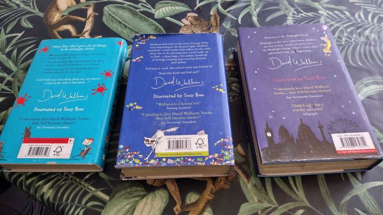 David Walliams Books - Ratburger, Demon Dentist, Midnight Gang