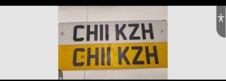 Private Number Plate - CHICKS