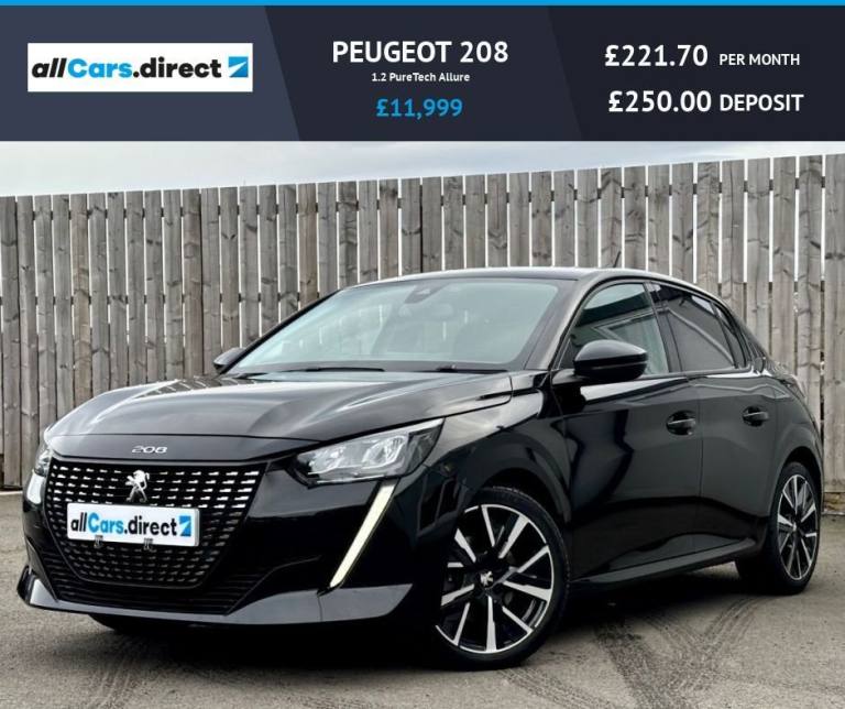 2020 Peugeot 208 1.2 PureTech 100 Allure 5dr HATCHBACK PETROL Manual