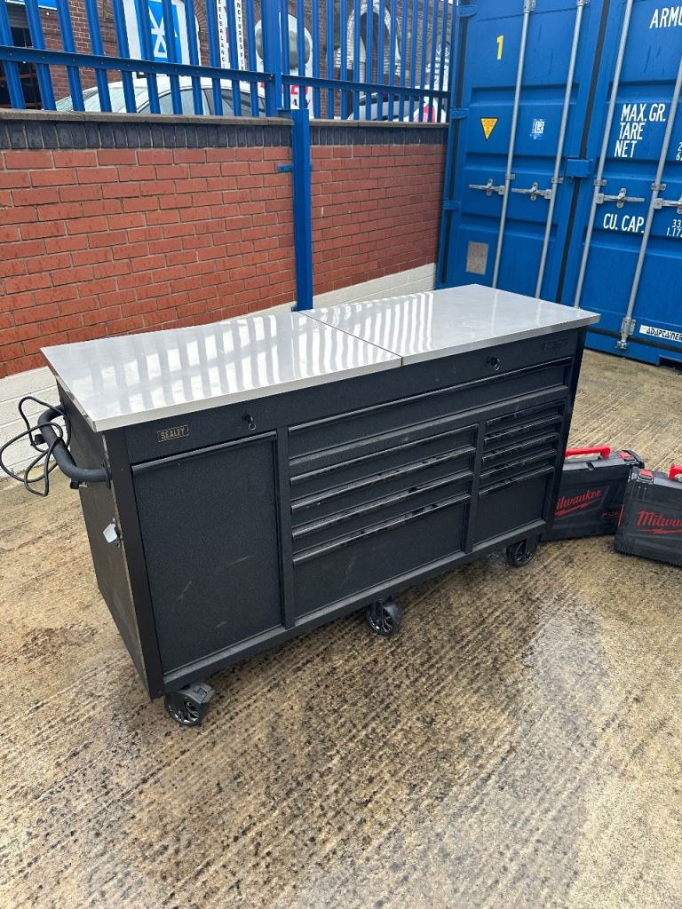 Sealey AP6310BE Mobile Tool Cabinet/Box With Tools