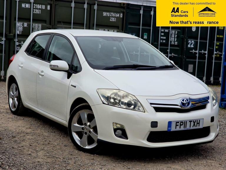 2011 Toyota Auris 1.8 VVT-h T Spirit Hatchback 5dr Petrol Hybrid CVT Euro 5 (s/s) (136 ps) Hatchb...