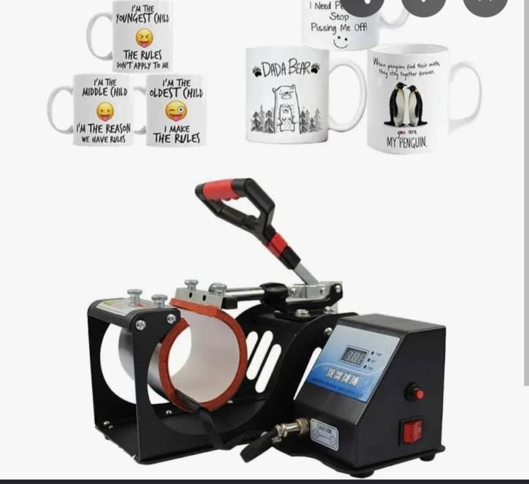 Heat press machine